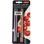 Derwent Blender & Burnisher Blister Potlodenset Derwent Blender & Burnisher Blister Potlodenset