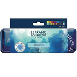 Lefranc & Bourgeois Metal Pocket Box Aquarelset 24 napjes Lefranc & Bourgeois Metal Pocket Box Aquarelset 24 napjes