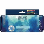 Lefranc & Bourgeois Metal Pocket Box Aquarelset 40 napjes Lefranc & Bourgeois Metal Pocket Box Aquarelset 40 napjes